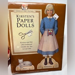 Kirsten’s PAPER DOLLS/ HER OLD FASHIONED OUTFITS FOR YOU TO CUT OUT/  Missy Cat